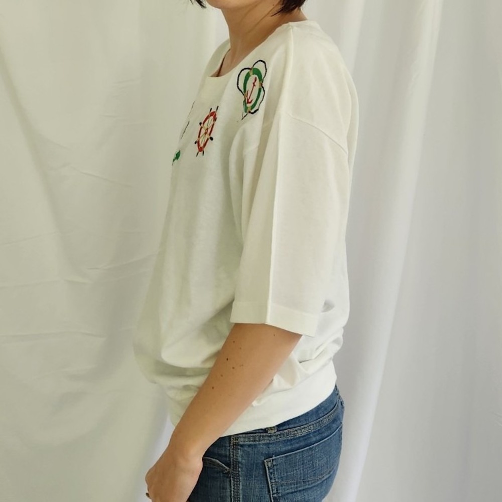 90s Nautical Themed‎ Tee - Picture 2 of 5